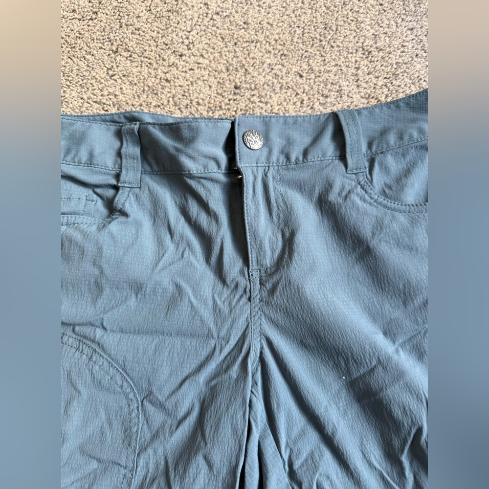 Prana Women’s Hazel Outdoor Hiking Short Size 4 Blue 6.5 inch inseam—used - Picture 7 of 11